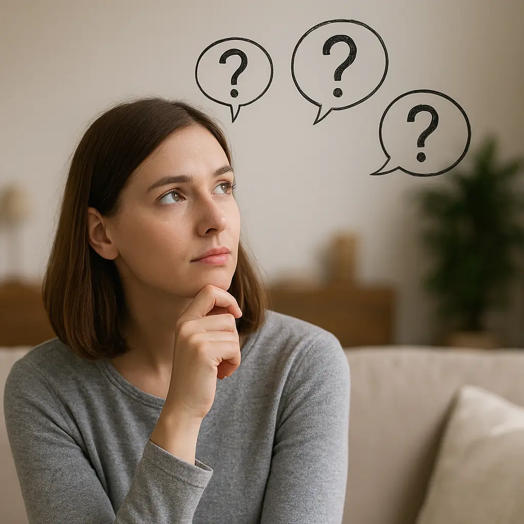 Personne borderline se posant des questions sur sa relation