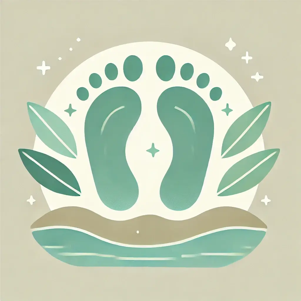 Illustration de la technique de grounding pour calmer l’anxiété chez un borderline