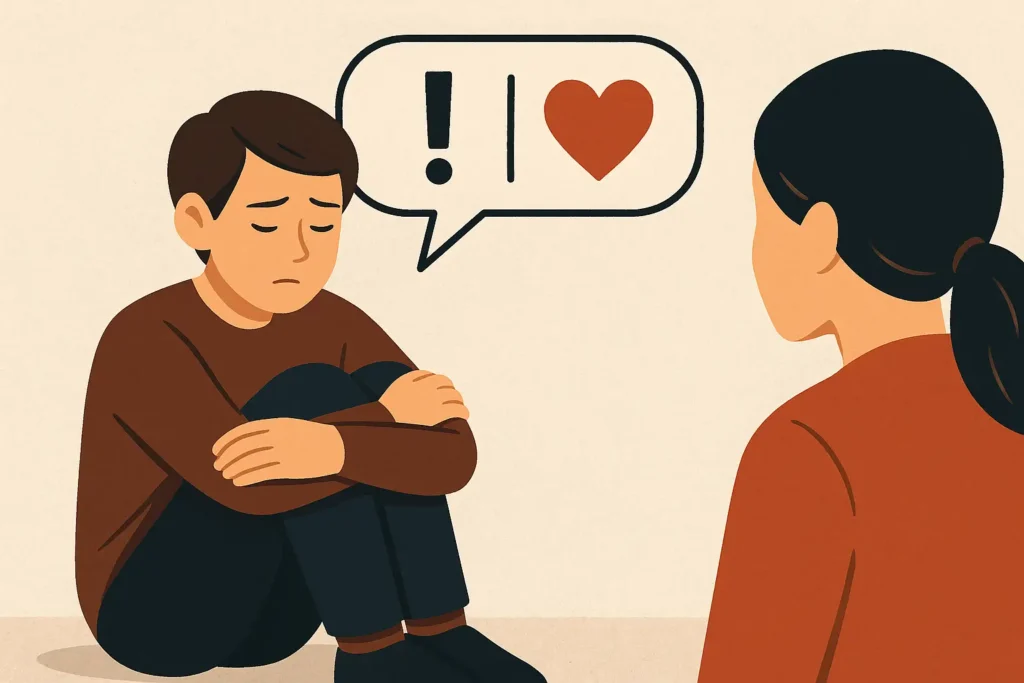 Comprendre l'anxiété chez une personne borderline sans la juger – soutien, écoute et empathie.