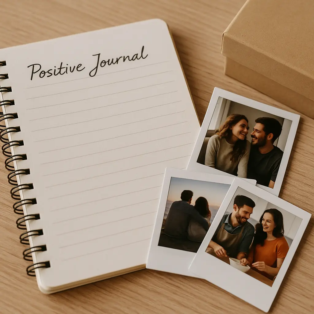 Journal positif et boîte de secours émotionnelle