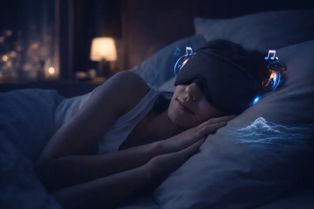 Masque de sommeil bluetooth – S’isoler pour mieux se calmer