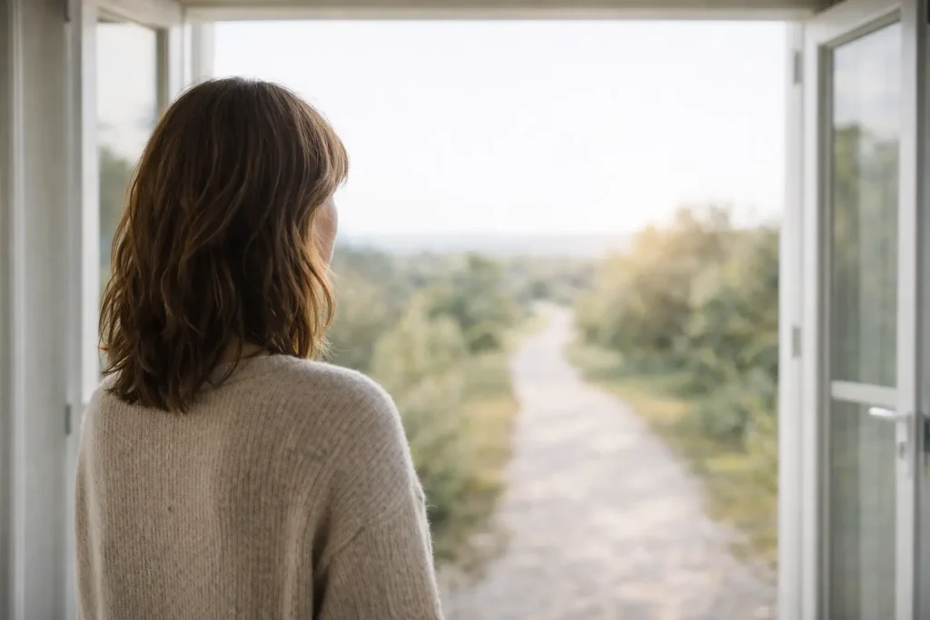 Illustration représentant un parcours de suivi progressif sans diagnostic immédiat du trouble borderline.