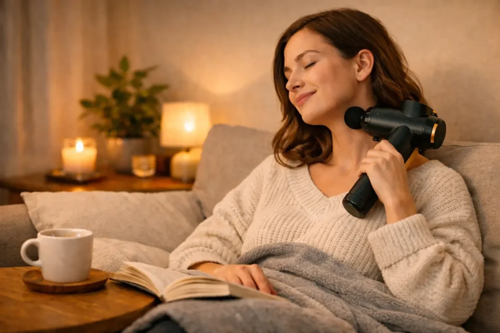 Pistolet de massage relaxant : relâcher les tensions