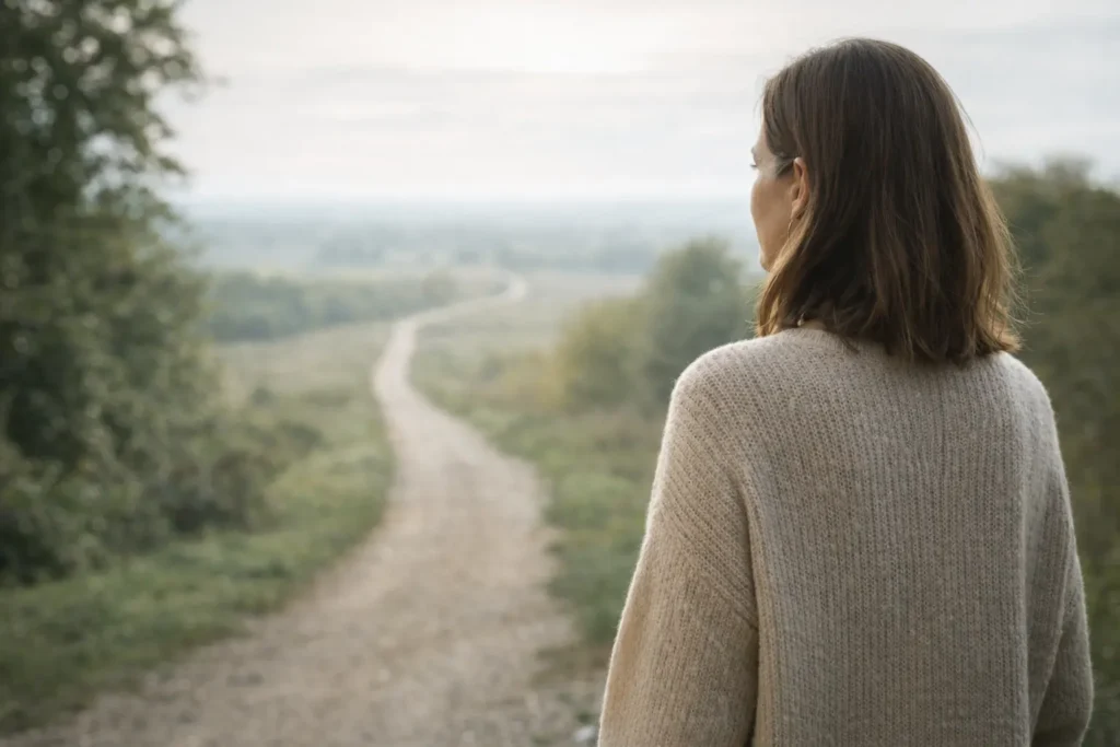 Illustration représentant l’observation dans le temps nécessaire au diagnostic du trouble borderline.