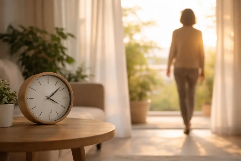 Illustration symbolisant l’évolution possible du trouble borderline au fil du temps.