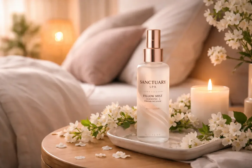 Brume d’oreiller au jasmin : une douceur enveloppante