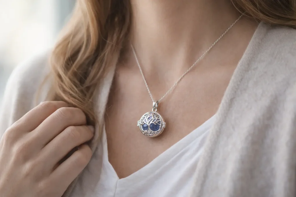 Collier diffuseur d’huiles essentielles – Rituel discret