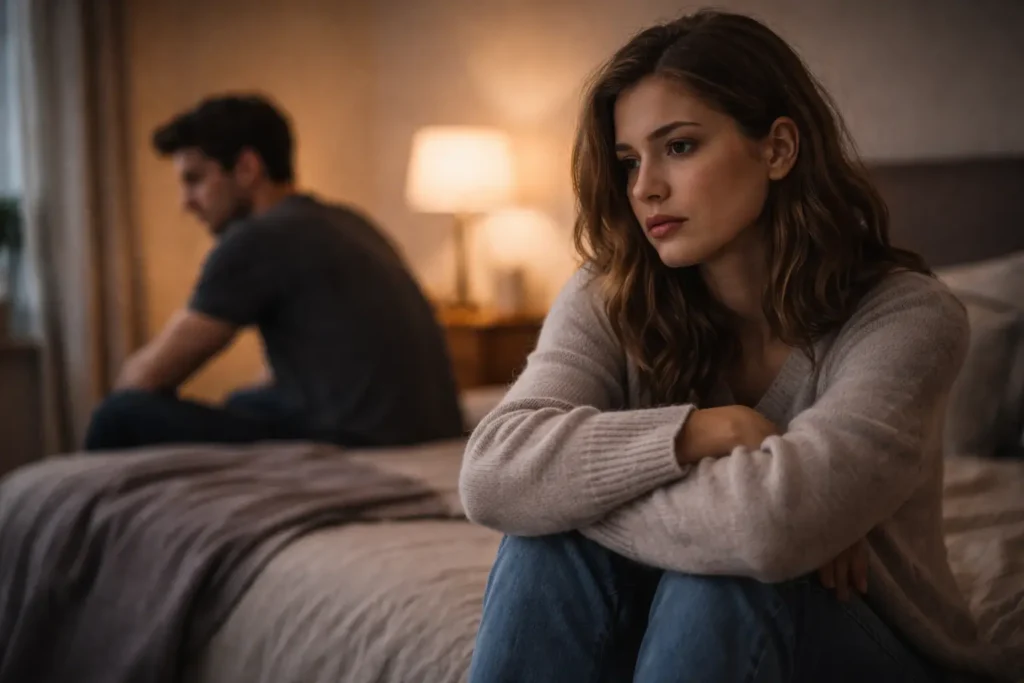 distance émotionnelle couple silence borderline interprétation