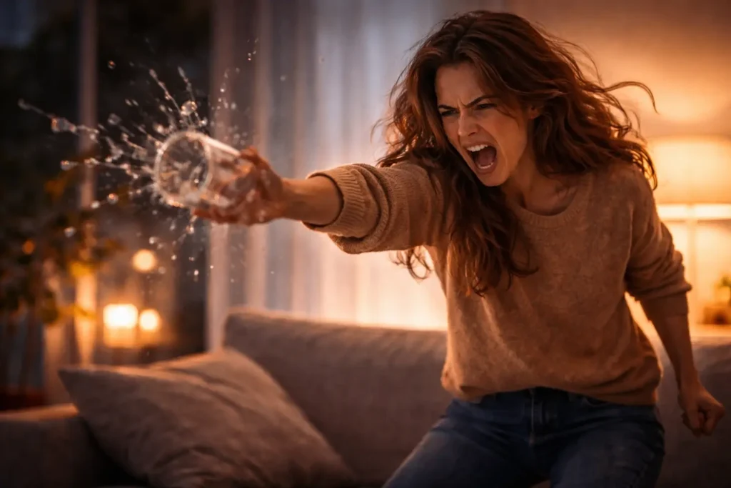 crise émotionnelle intense dans le trouble de la personnalité borderline