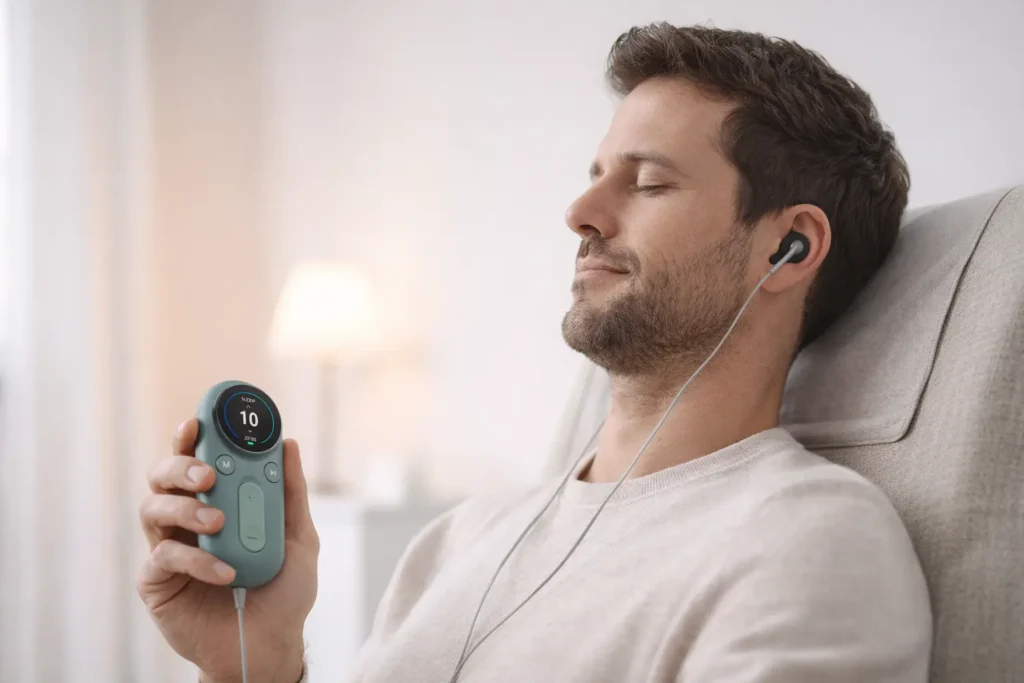Dispositif de relaxation du nerf vague