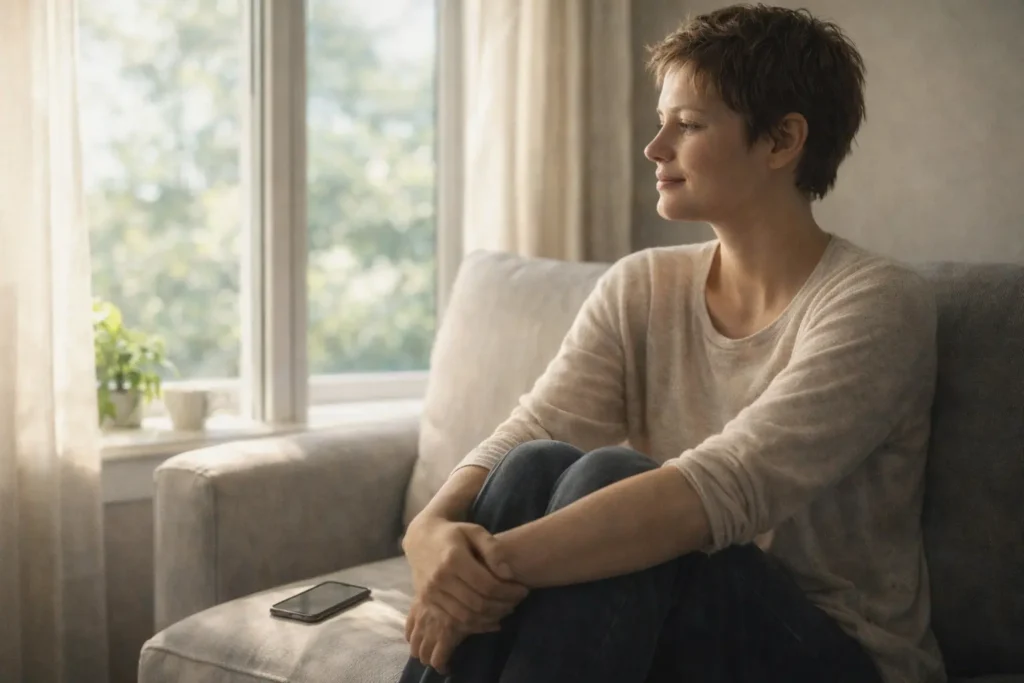 apaisement attendre réponse sans stress gestion silence borderline calme émotion