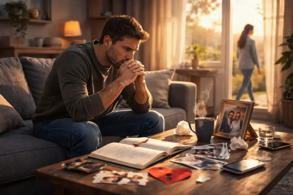 personne réfléchissant à une relation difficile trouble borderline