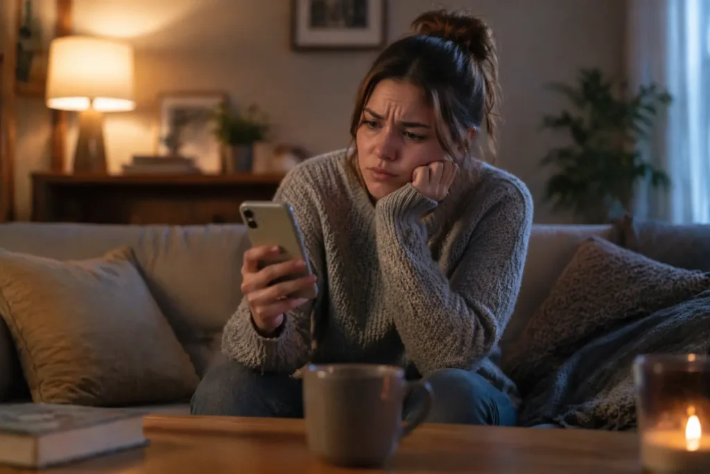 silence relation borderline incompréhension message sans réponse attente