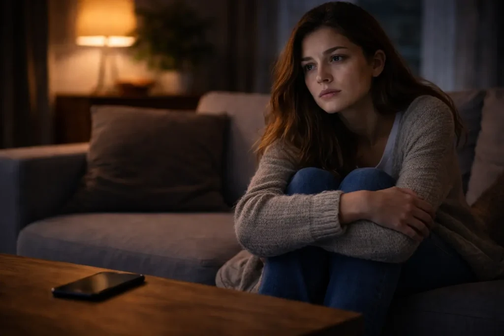 angoisse silence plusieurs jours relation borderline stress émotionnel attente