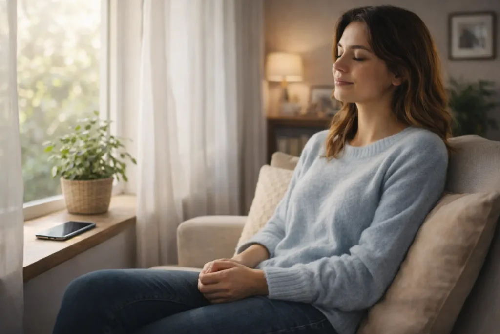 calme face réponse froide relation borderline gestion émotion recul apaisement