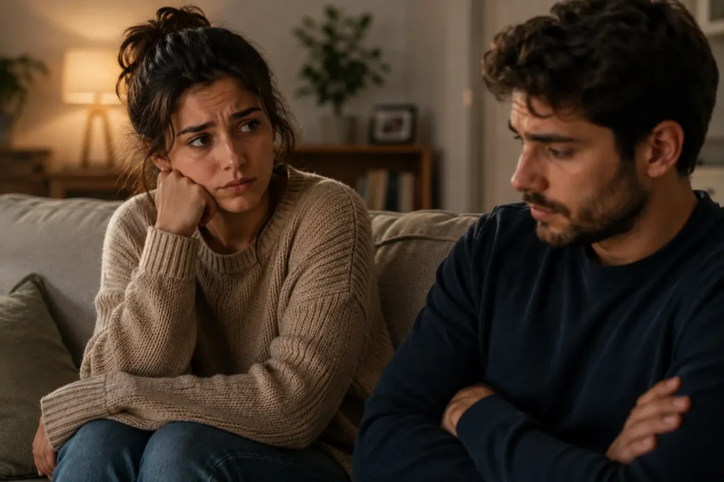 test émotionnel partenaire borderline relation tension