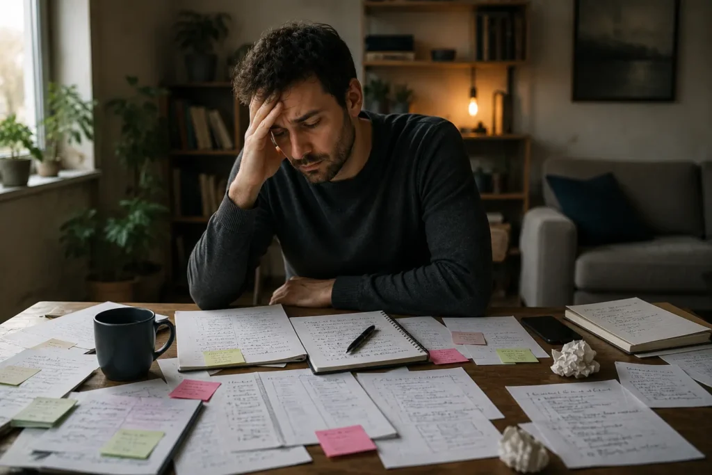 fatigue mentale doute permanent relation borderline