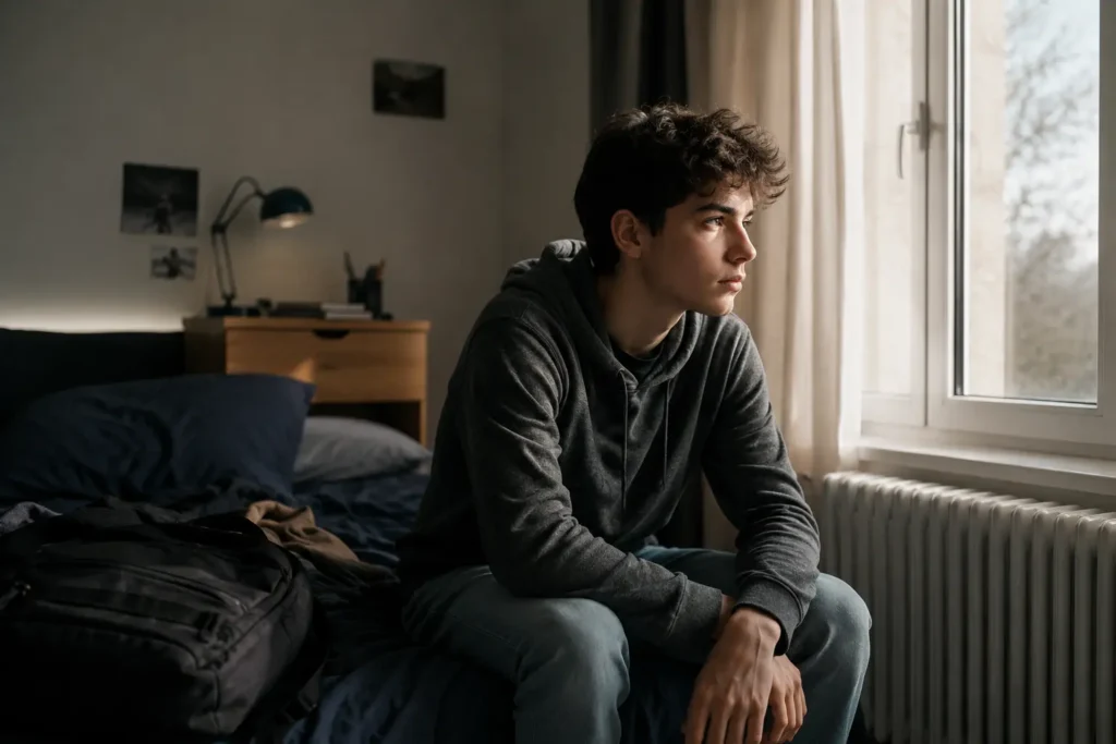 Un adolescent peut se demander comment ses difficultés émotionnelles évolueront en devenant adulte.